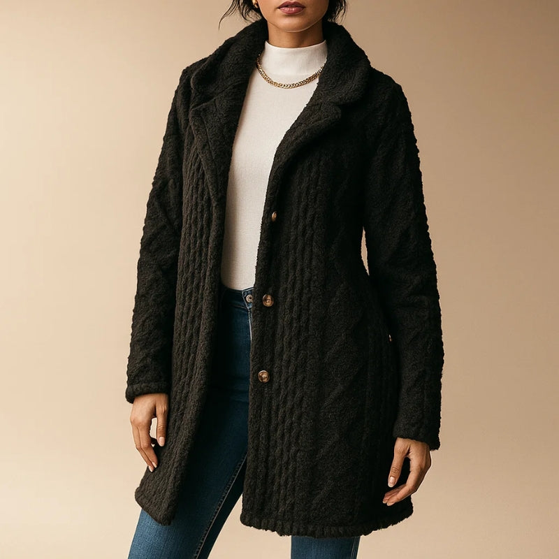 Women's Soft Plush Coat Nova Style