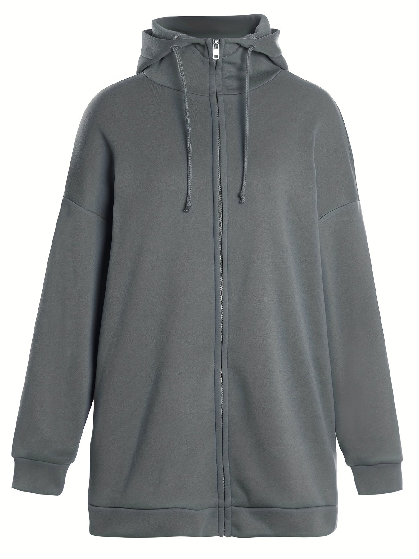 Sporty Hooded Jacket Comfortable