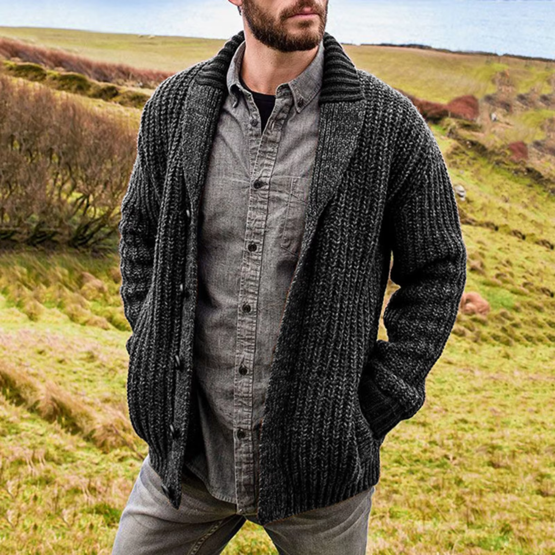Comfortable Men's Modern Cardigan