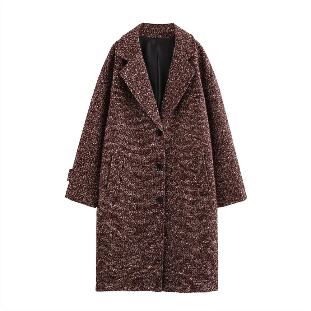 Elegant Wool Coat Classic Design