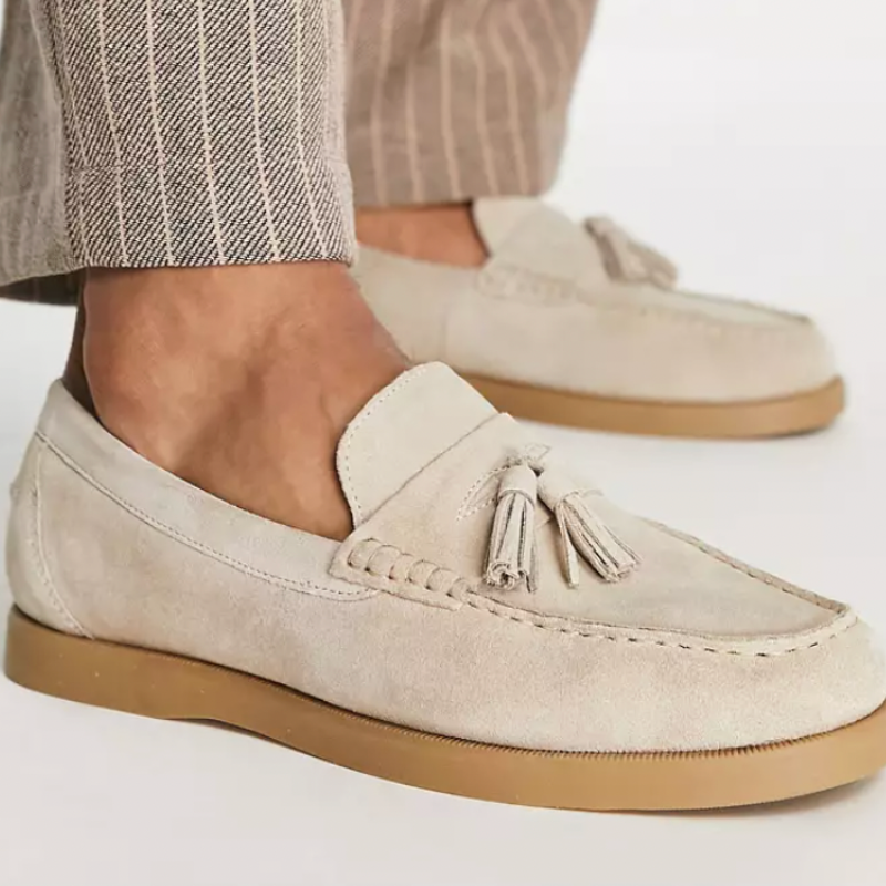 Herren Loafer Schuhe Klassisches Design - IdealeKleiden