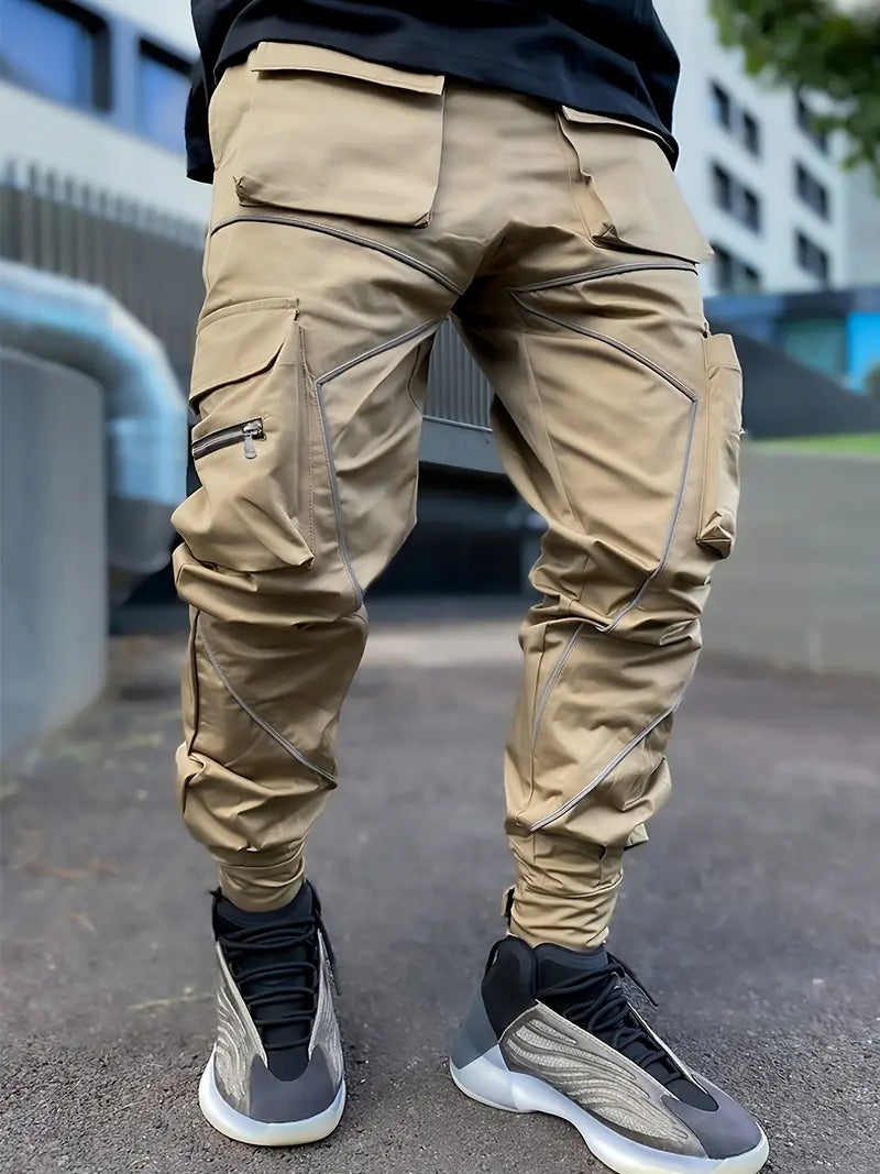 Männer Cargohose Bequem Freizeit - IdealeKleiden