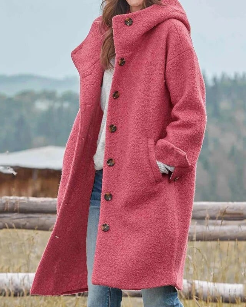 Stylish Women's Coat Elegant Warm