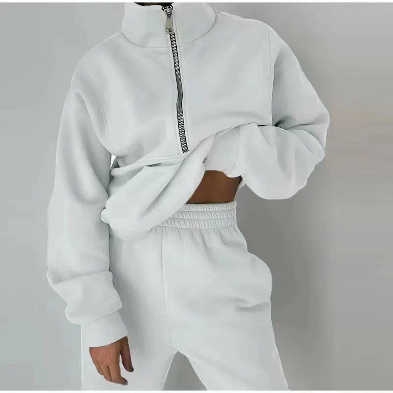 Women's Sweatshirt Autumn Tracksuit Set