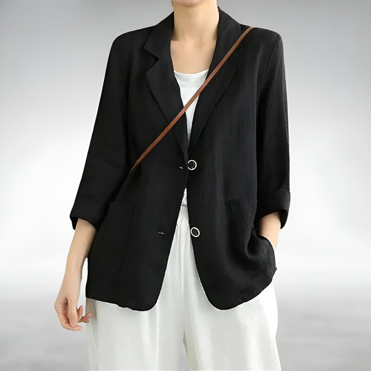 Stylish Blazer with a Loose Fit