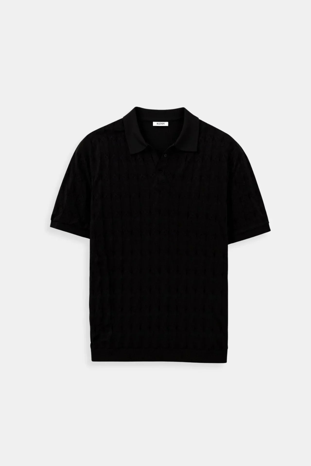 Men's Elegant White Polo Shirt