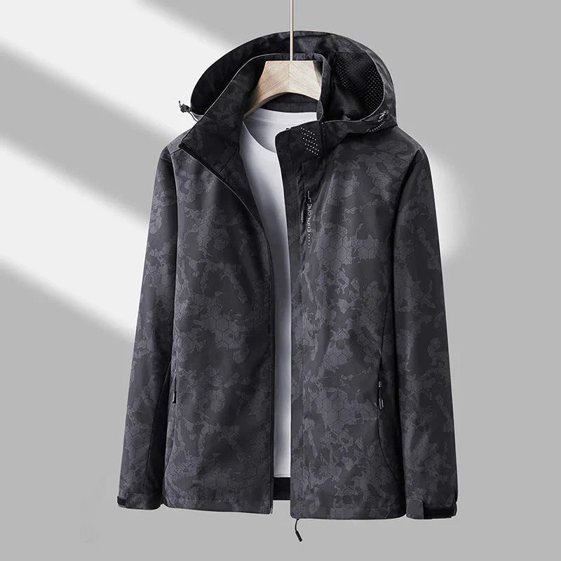 Windbreaker Hooded Unisex Streetwear Style