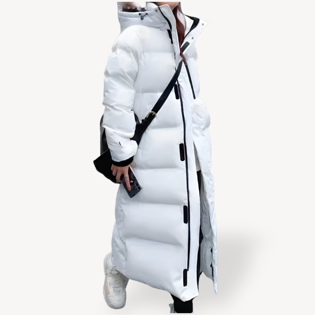 Oversized Women's Long Warm Puffer Jacket
