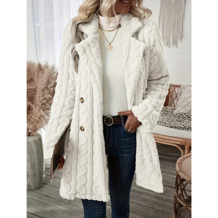 Women's Scarf Knitted Cardigan Elegance