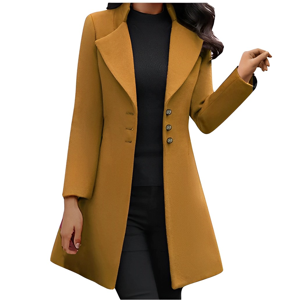 Elegant Winter Overskirt Women's Coat