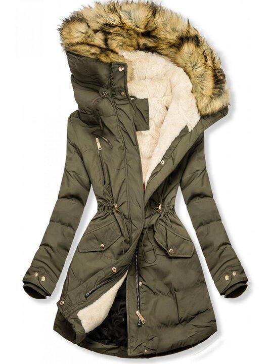 Soft Winter Jacket with Plush Lining for Women