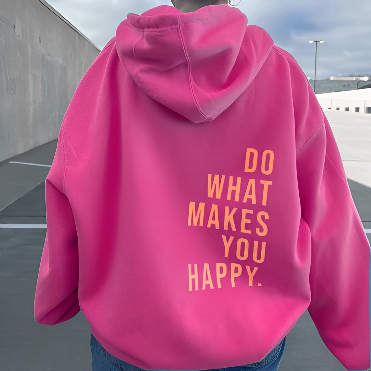 Stylish Hoodie with Logo Print