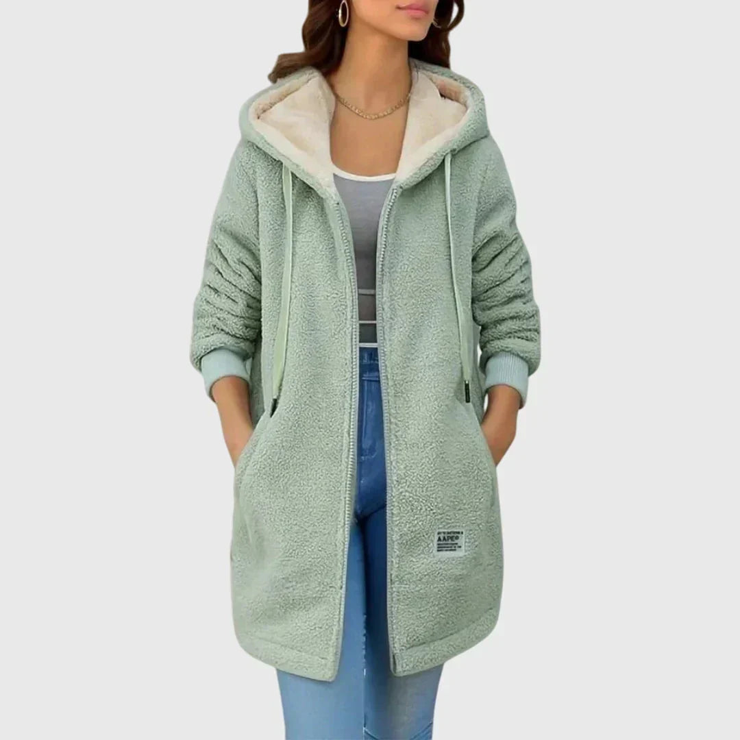Women's Warm Elegant Winter Fleece Jacket