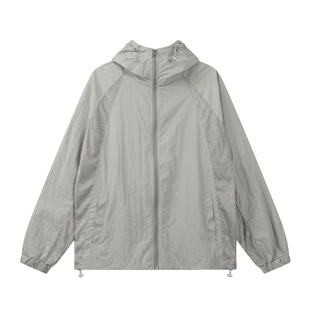 Praktische Windjacke mit Kapuze