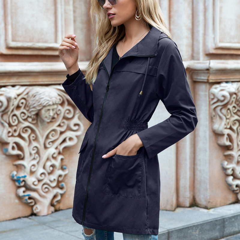 Waterproof Women's Jacket Autumn Winter Hooded