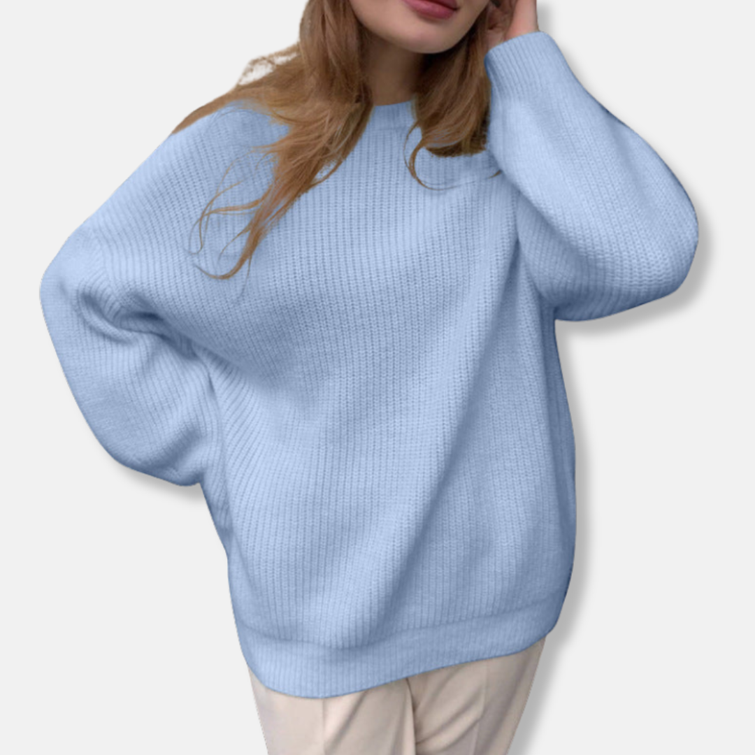Soft Knit Plus Size Long Sleeve Dress