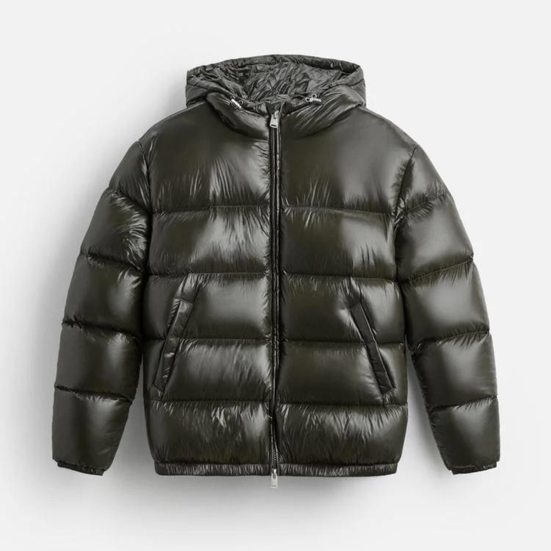 Men's Short Puffer Jacket Stylish Voluminous