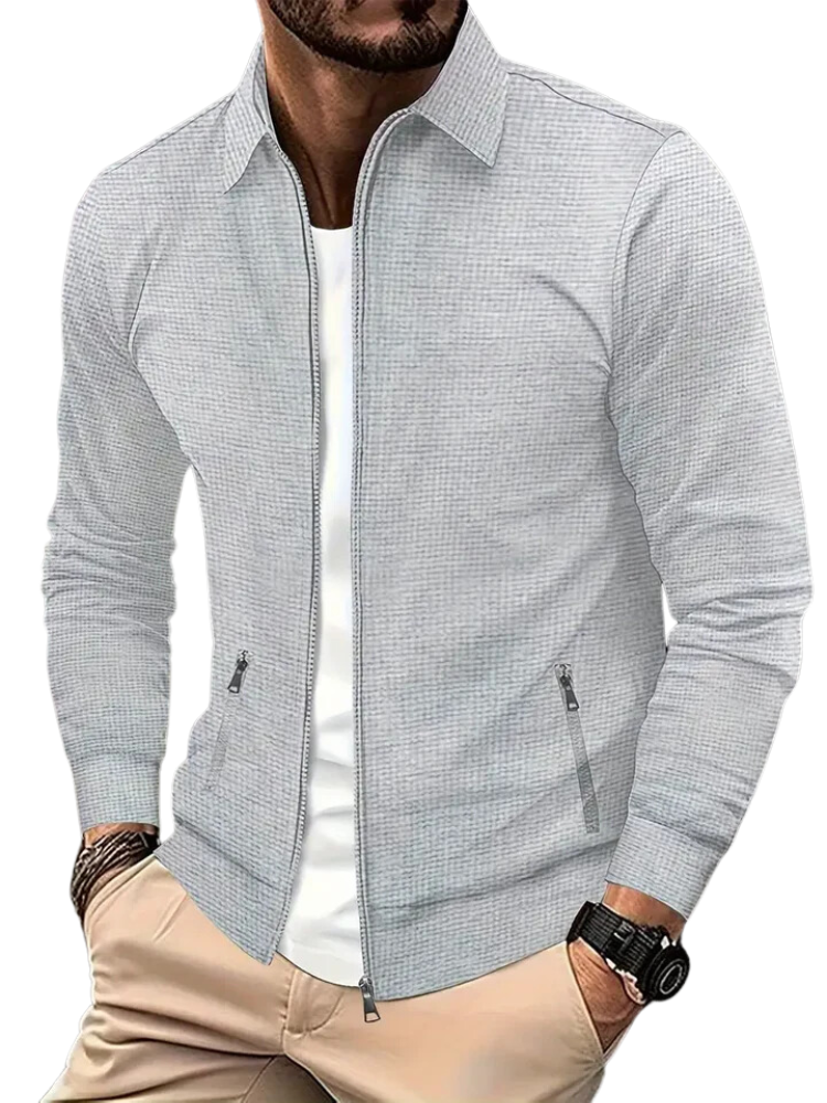Practical Zip Jacket Light and Comfortable