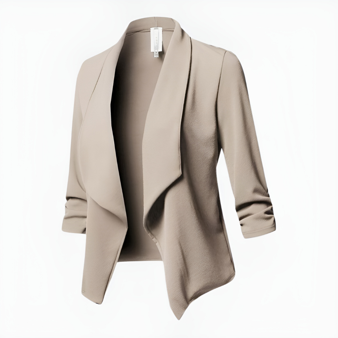 Elegant Women's Blazer Long Sleeve Formal