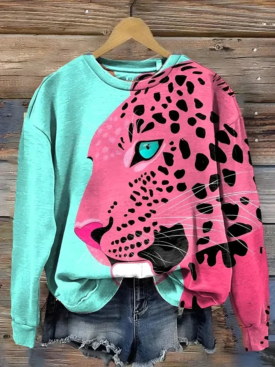 Stylish Sweaters with Animal Print