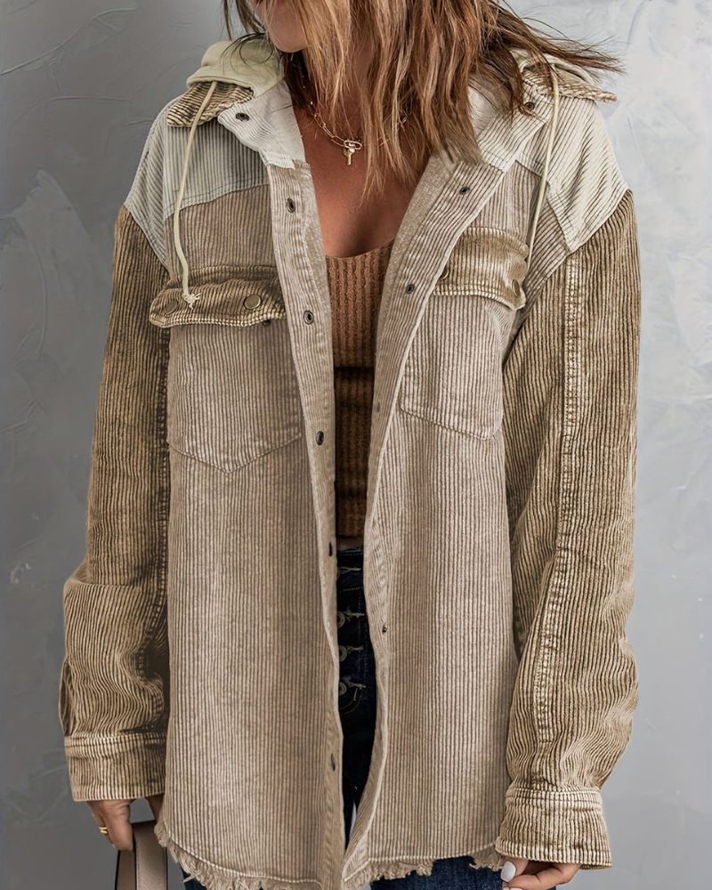 Stylish Corduroy Jacket for Women