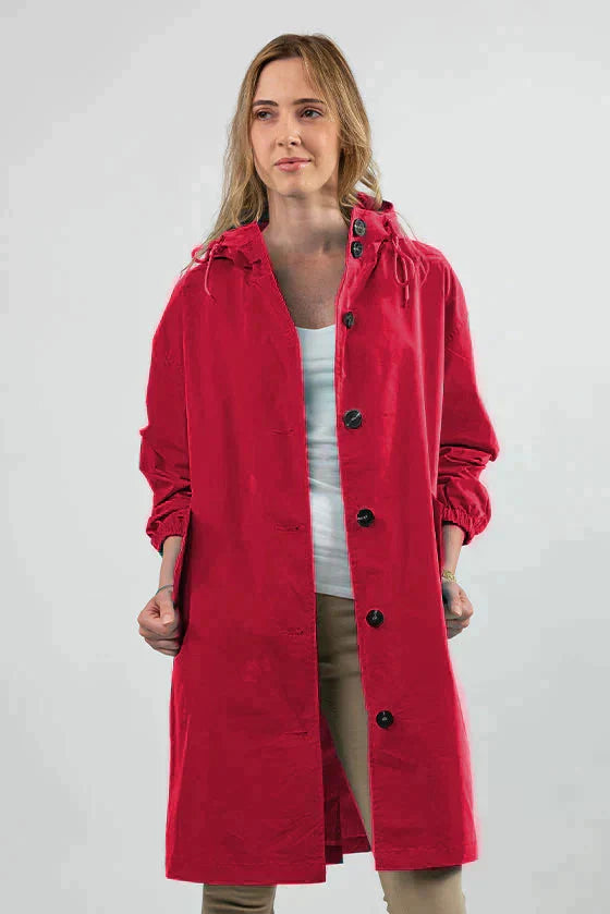 Women's Large Waterproof Winter Coat with Hood