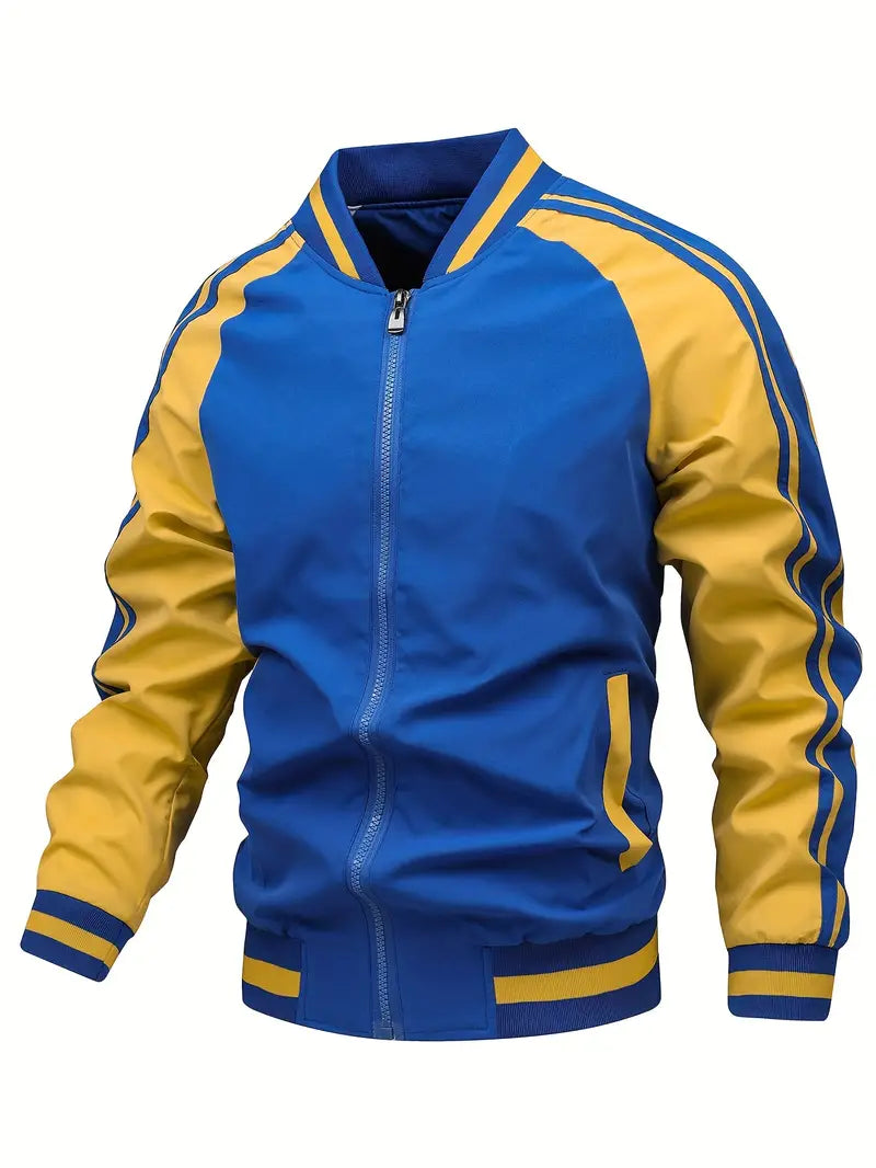 Men's Graphic Jacket Colorful Modern