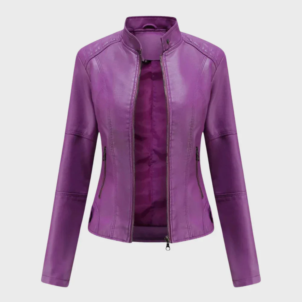 Leather Jacket Casual Trendy