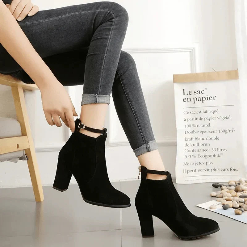 Women's Ankle Boots High Heels Women's Shoes