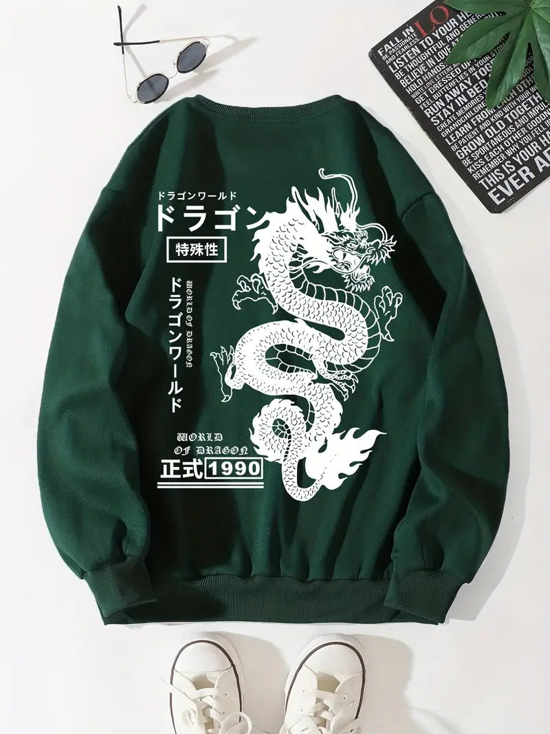 Men's Japanese Style Hoodie