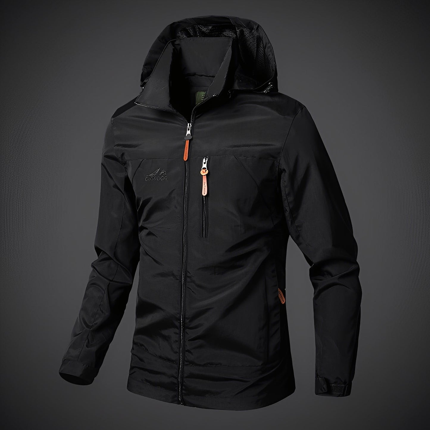 Waterproof Men's Hooded Parka Sporty