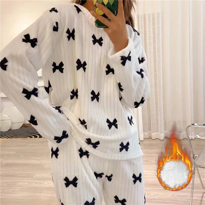 Soft Fleece Pajamas for Women - Warm & Comfortable