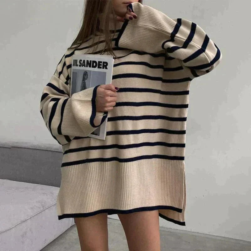 Comfortable Knit Sweater Oversized Soft