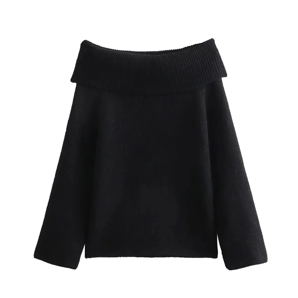 Soft Off-Shoulder Knitted Sweaters for Women