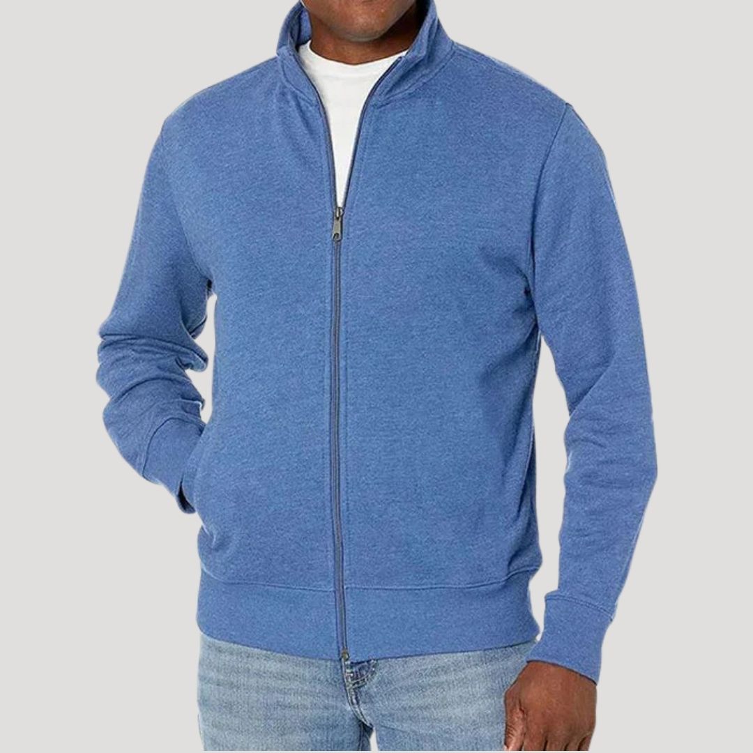 Men's Casual Jacket Modern Zipper Design
