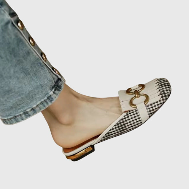 Women's Slip-On Sandals Modern Buckle