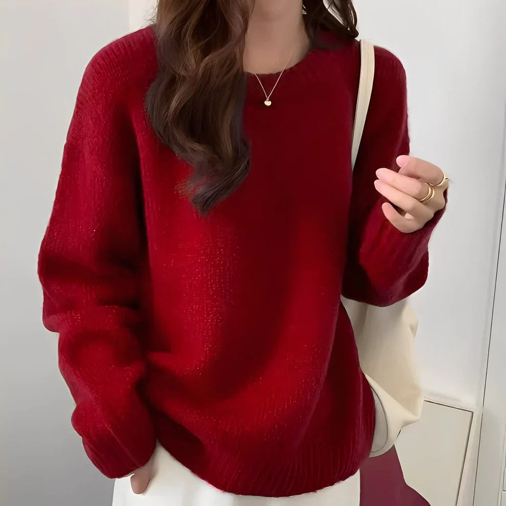 Women's Oversized Elegant Long Sweater