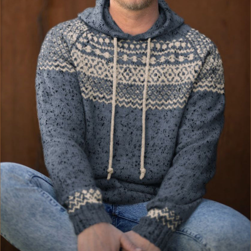 Men's Retro Style Hoodie