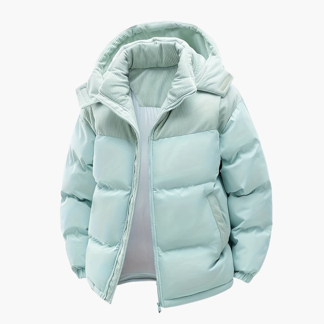 Stylish Hooded Jacket Modern Puffer Design