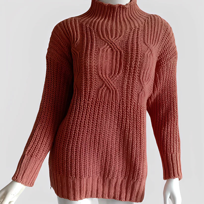 Stylish Women's Knitted Jumper Warm