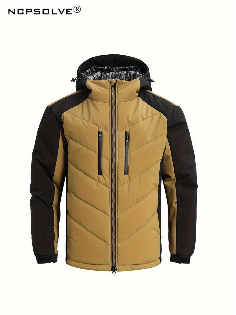 Windbreaker Jacket Hooded Sporty