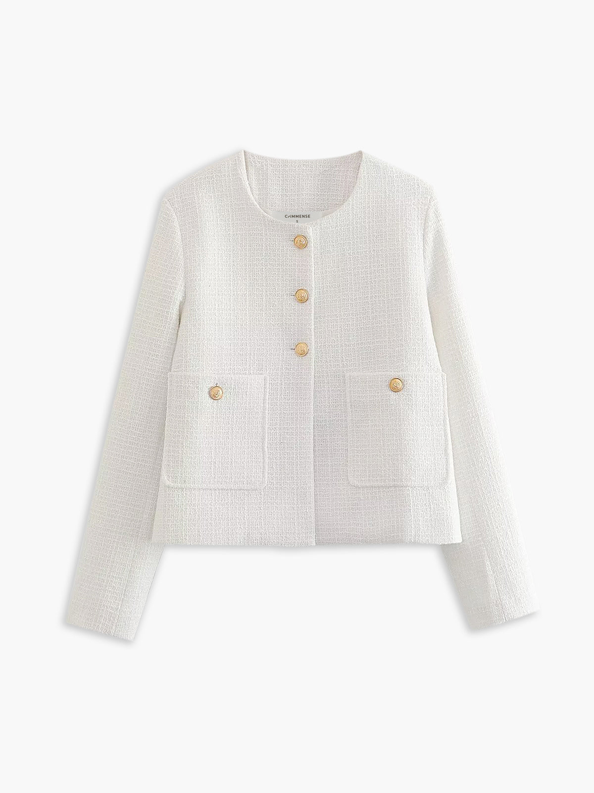 Stylish Tweed Jacket Elegant Design