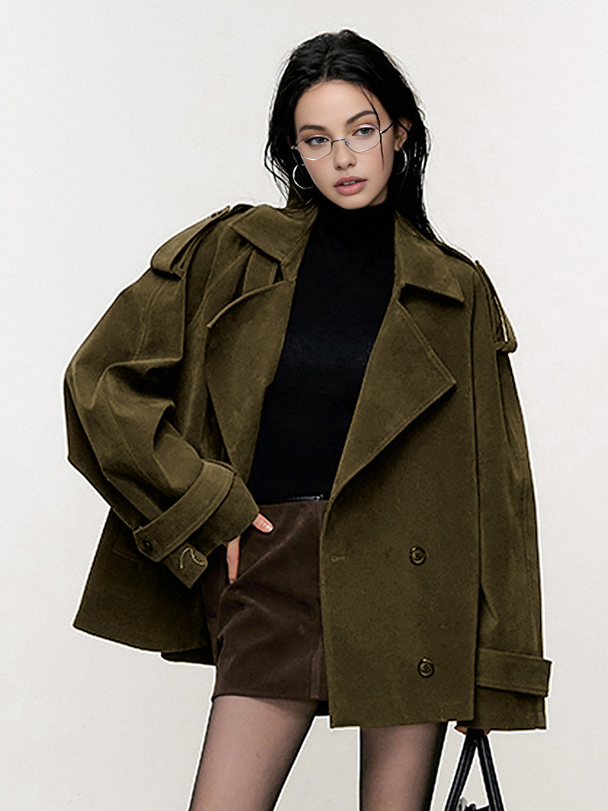 Women's Leather Jacket Trendy Casual