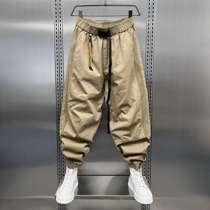 Comfortable Men's Sweatpants Loose Fit Elastic Waistband