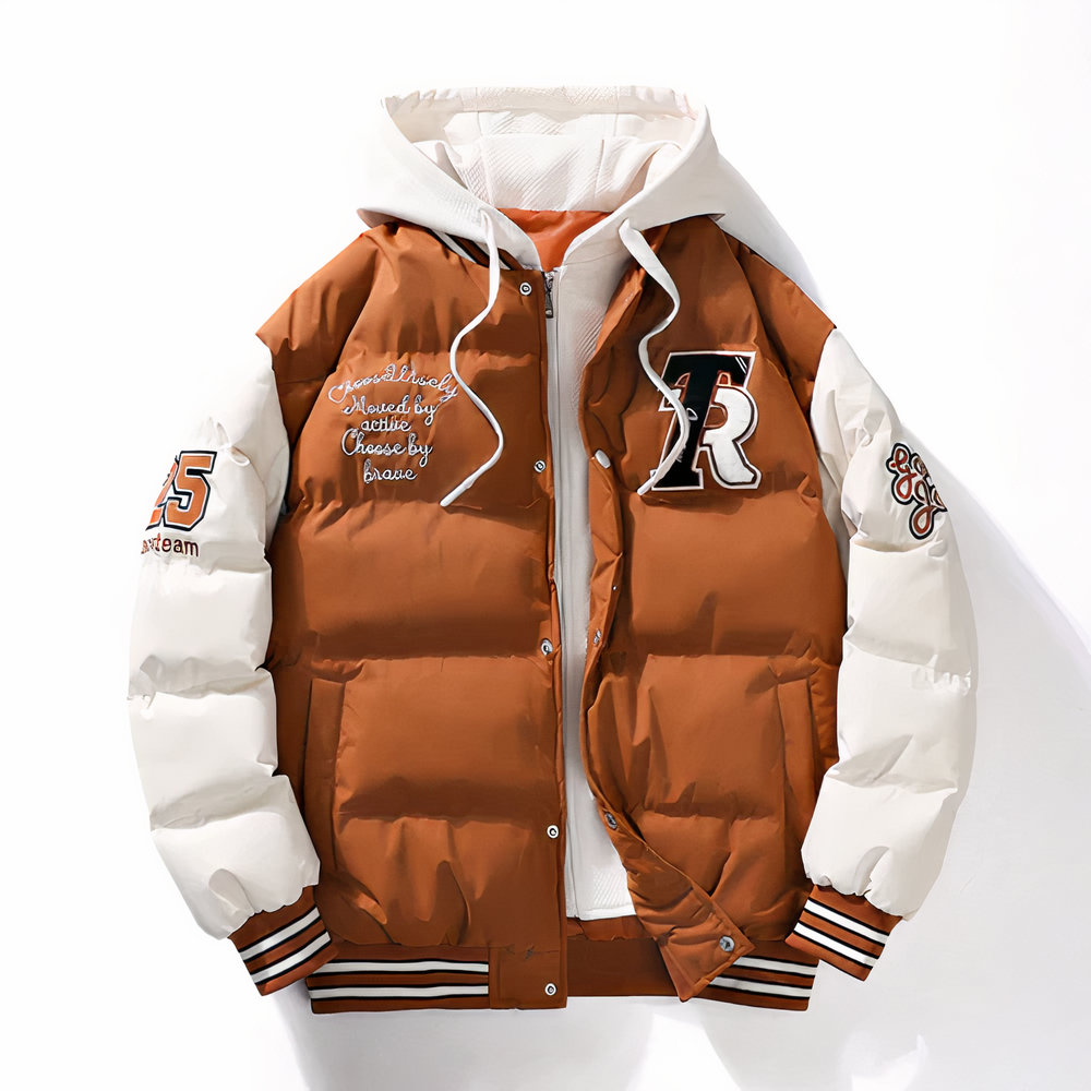 Men's Winter Jacket Warm Hooded Jacket