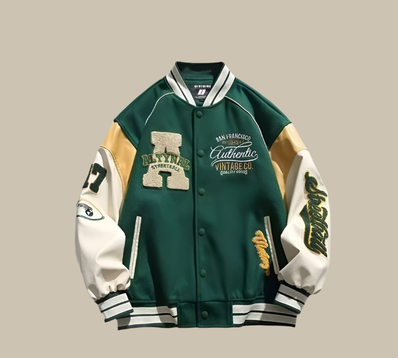 Men's Oversized Baseball Jacket
