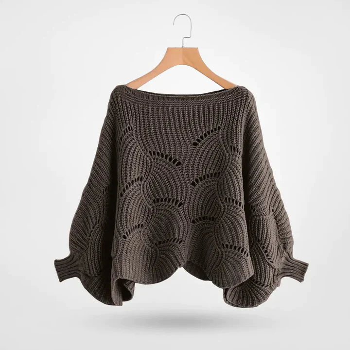 Stylish Batwing Sleeve Sweater for Women