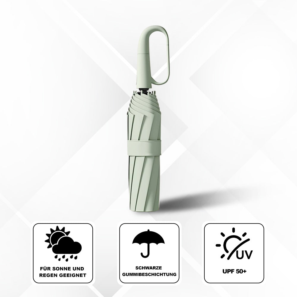 Compact Travel Umbrella Windproof Automatic