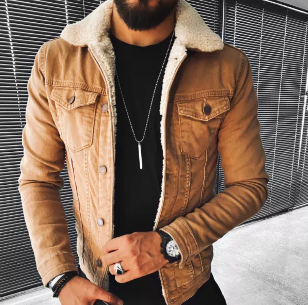 Stylish Winter Jacket Elegant Black