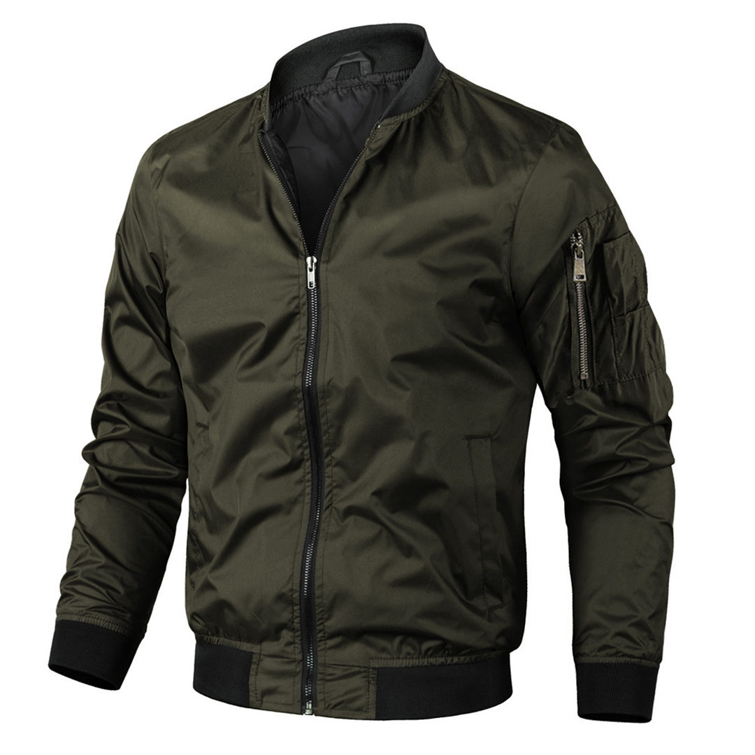 Men's Bomber Jacket Casual Vintage Style